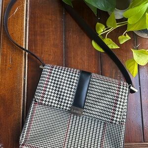 Lauren Ralph Lauren Houndstooth Crossbody Bag